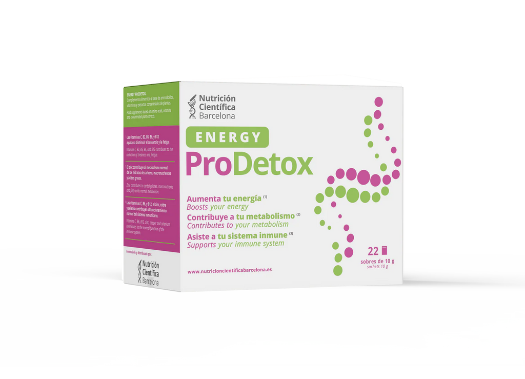 Energy Pro Detox — Desintoxicación, Energía e Inmunidad en un Solo Sobre